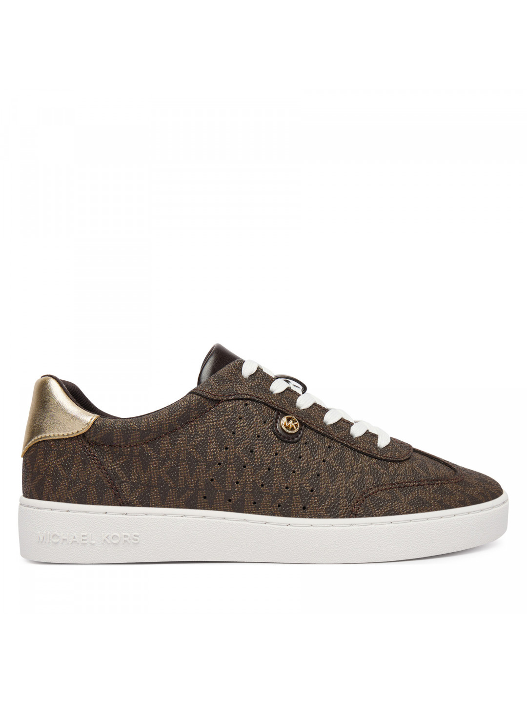 Sneakersy MICHAEL Michael Kors Scotty 43S5SCFS1B Hnědá